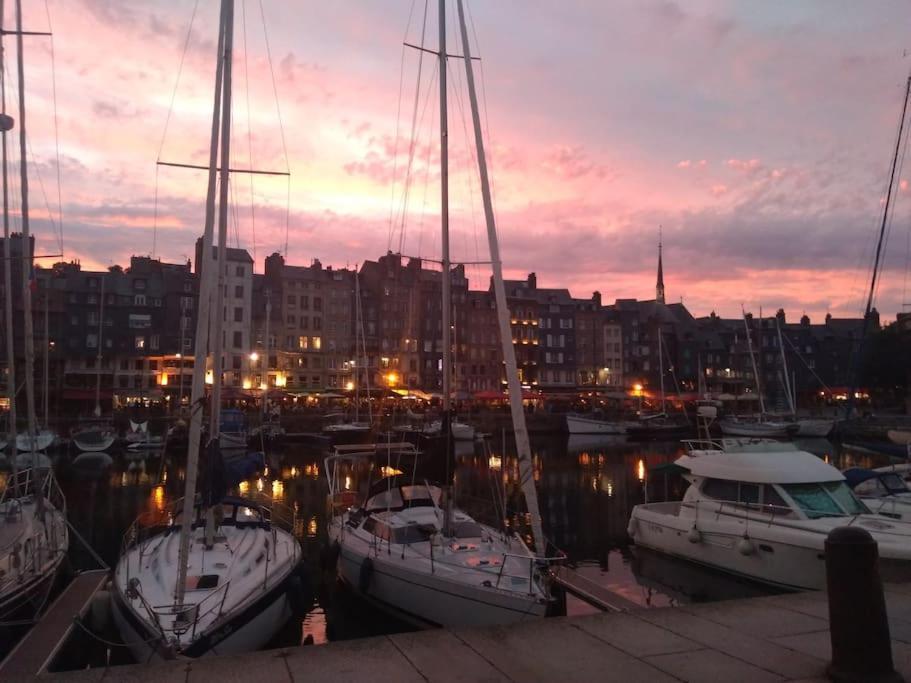 Cote Lavoir A Honfleur, Parking Prive, Ascenseur Екстер'єр фото